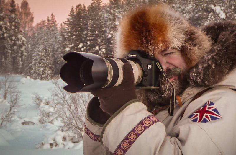 Arctic Photographer - Ice Raven - Sub Zero Adventure - Copyright Gary Waidson & Damian O'Toole, All rights reserved.