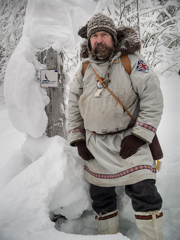 Wayland on the Arctic Trail - Ice Raven - Sub Zero Adventure - Copyright Gary Waidson, All rights reserved.