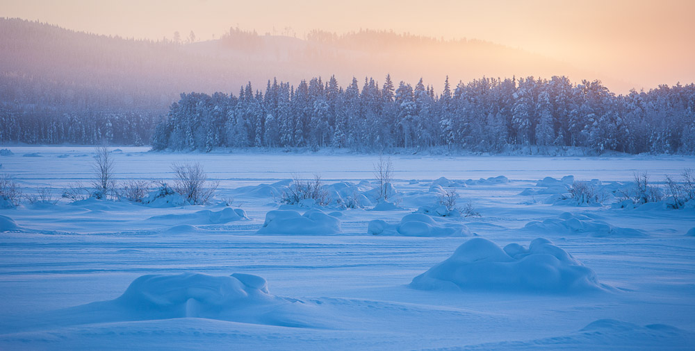 Misty light over the River - Ice Raven - Sub Zero Adventure - Copyright Gary Waidson, All rights reserved.