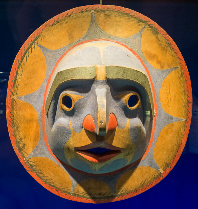 North American Mask 1 - Ice Raven - Sub Zero Adventure - Copyright Gary Waidson, All rights reserved.