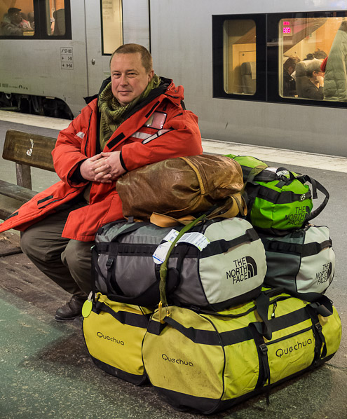 The Luggage - Ice Raven - Sub Zero Adventure - Copyright Gary Waidson, All rights reserved.